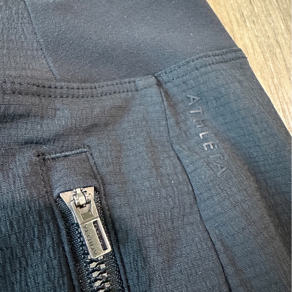 Athleta High-Rise Pant/Jogger Size 0P Black - Picture 4 of 13